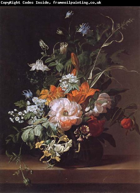 Rachel Ruysch Flowers in a Vase
